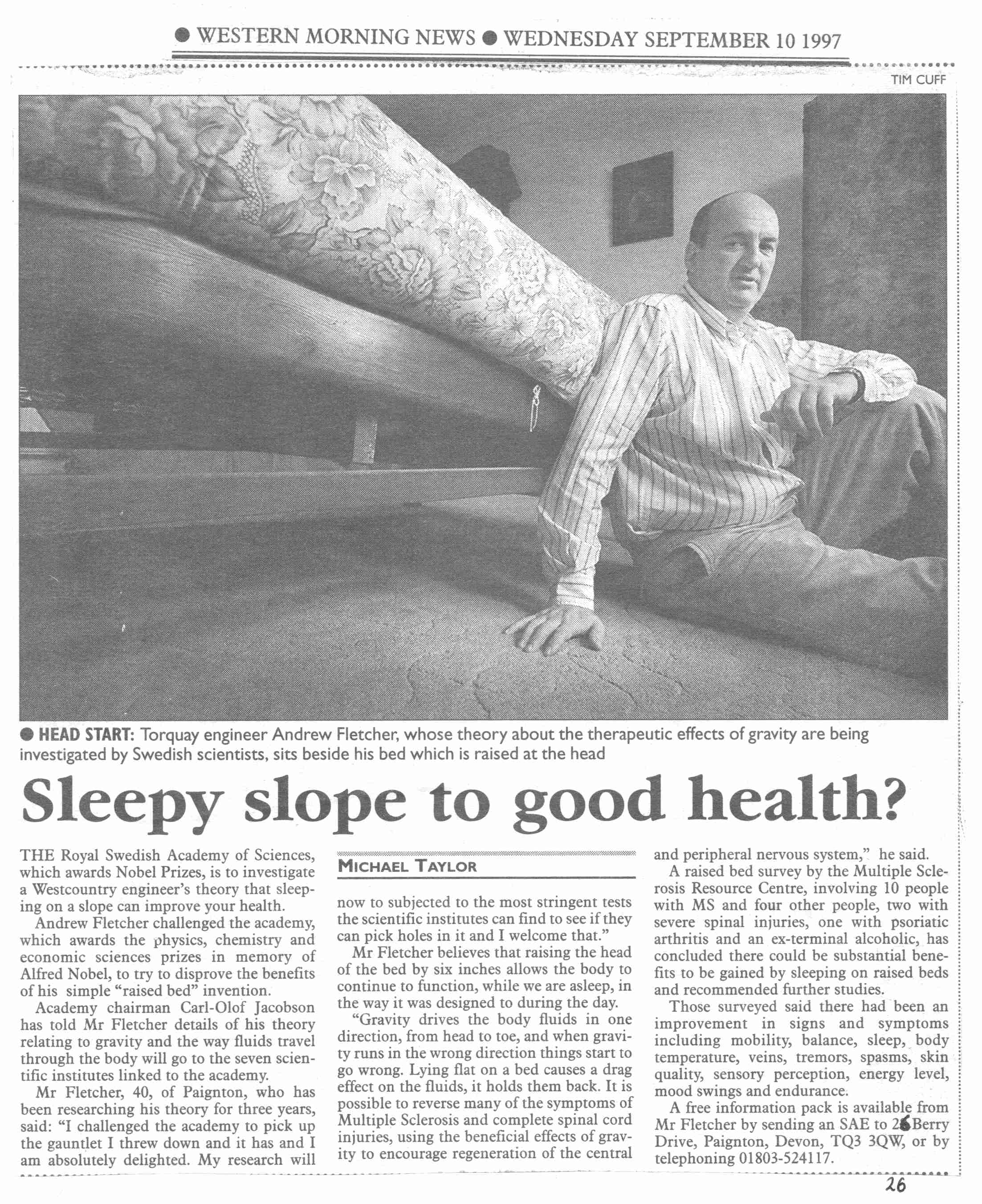 sleepy slope to good health ibt