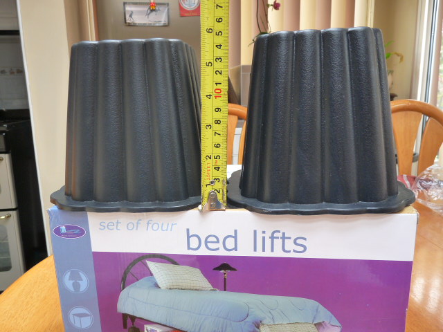 Inclined Bed Therapy Strong Plastic Bed Raisers 